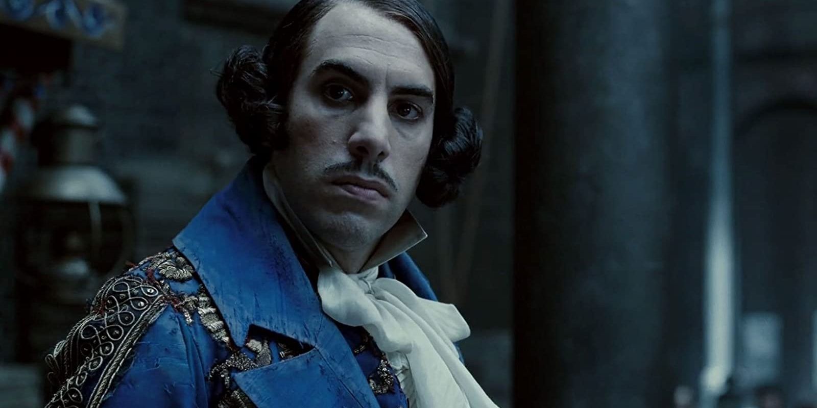 Sacha Baron Cohen in Sweeney Todd Cropped