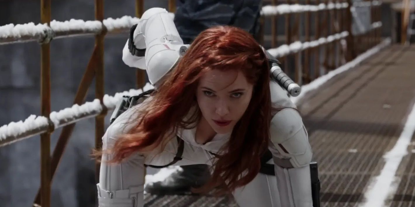 Scarlett Johansson in the Black Widow trailer
