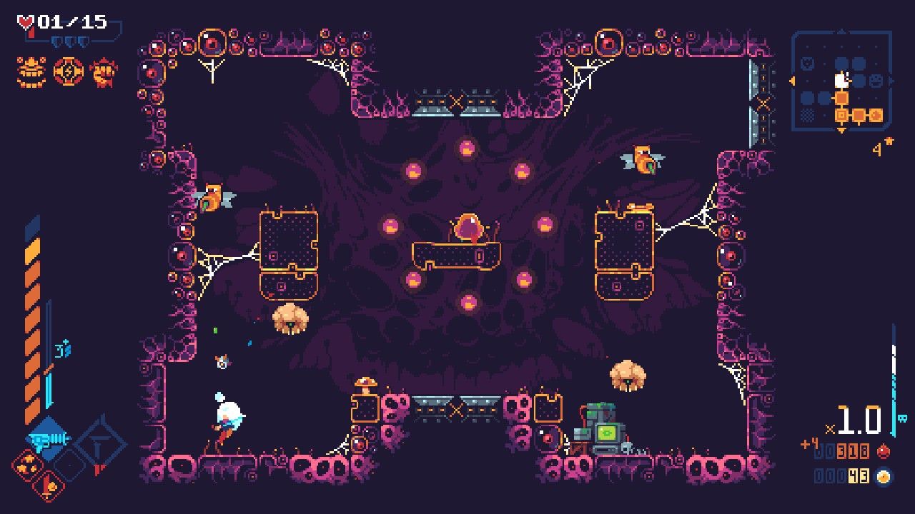 ScourgeBringer Review The Living Walls