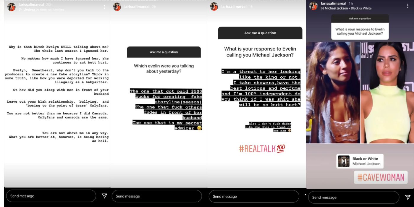 90 Day Fiancé: Larissa Calls Out Evelin On IG As Corey Drama Continues