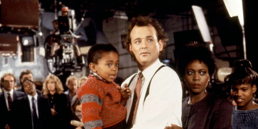 Frank and Grace in Scrooged