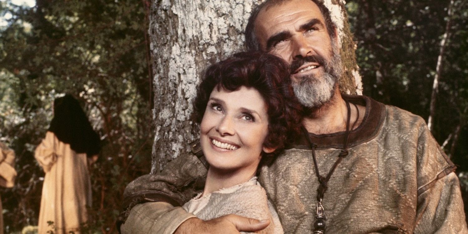 Sean Connery and Audrey Hepburn in Robin and Marian