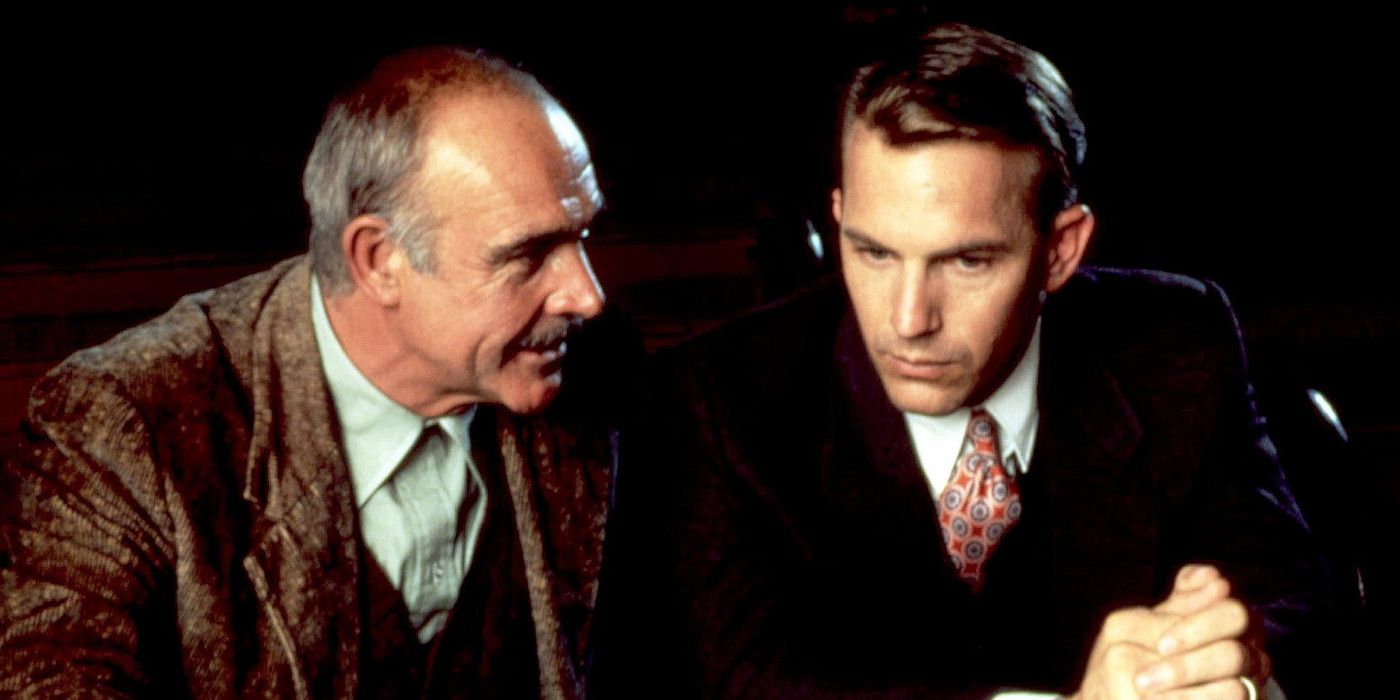 Sean Connery se asoció con Kevin Costner para su mejor película no Bond en este drama criminal basado en una historia real