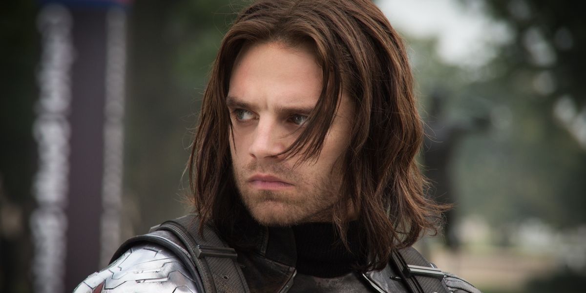 Sebastian Stan as Bucky Barnes in Captain America The Winter Soldier