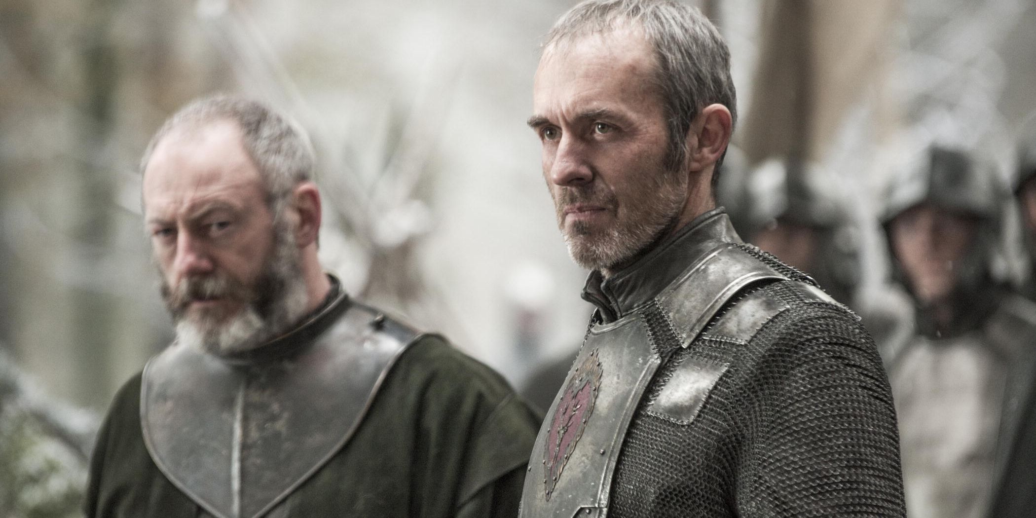 Ser Davos Seaworth as Hnad Of The King To Stannis Baratheon