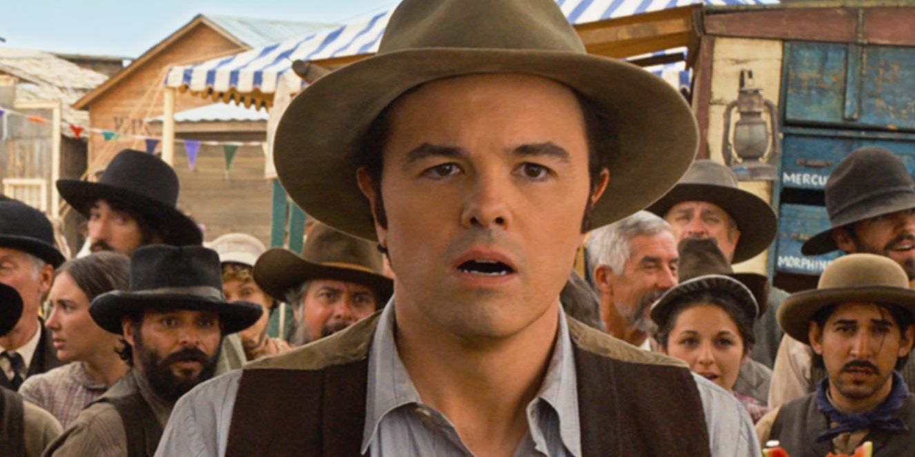 Seth MacFarlane prepares for a duel in A Million Ways to Die in the West