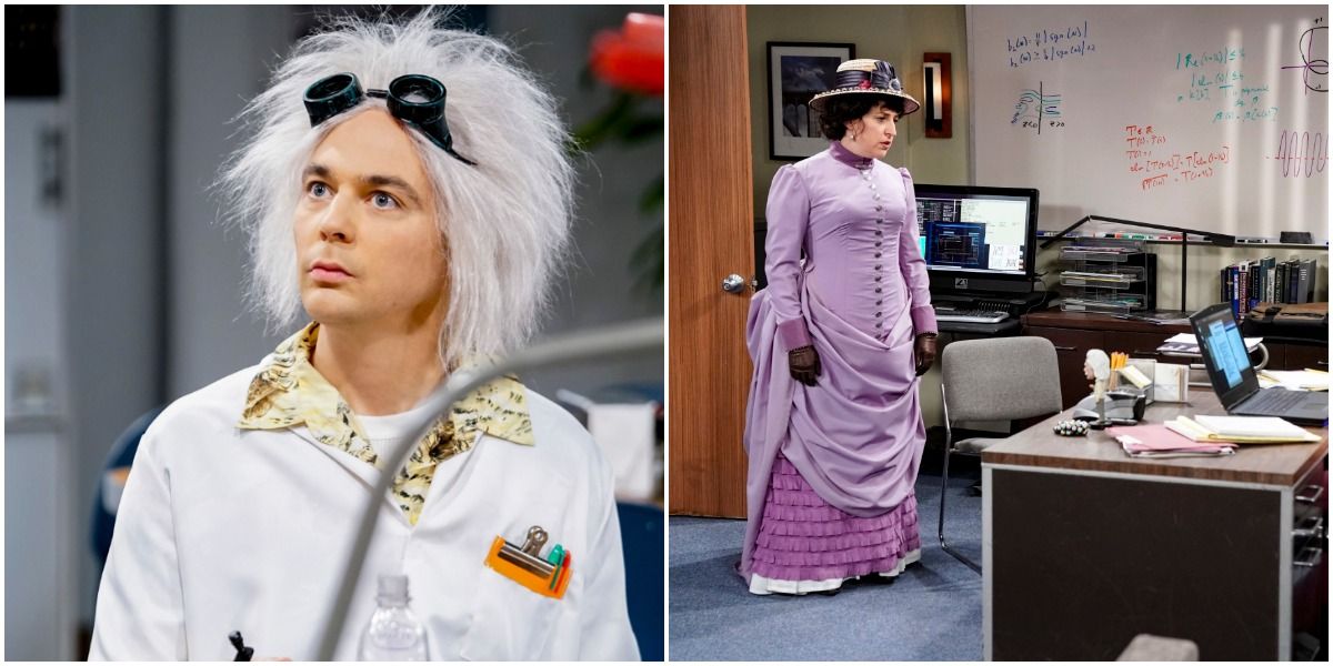 Sheldon and Amy as Doc and Clara in TBBT