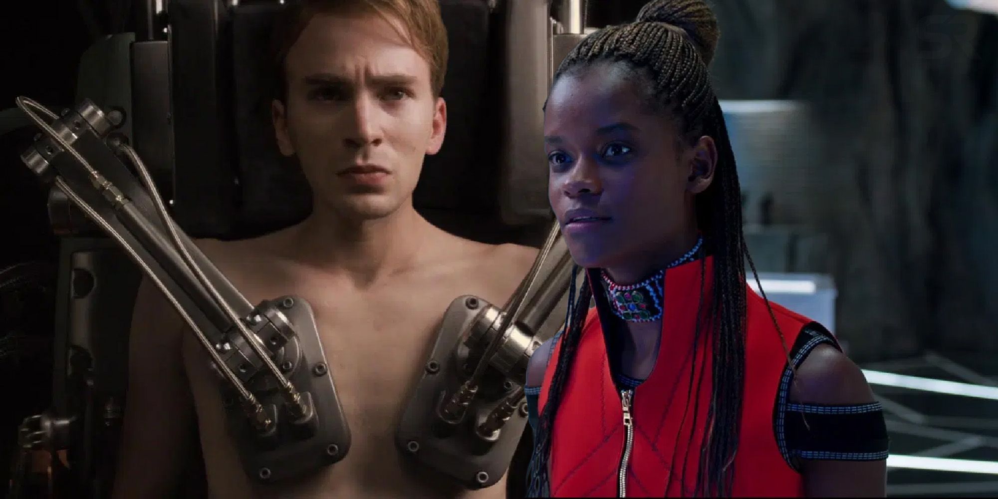 Shuri black panther Skinny steve rogers Captain america the first avenger