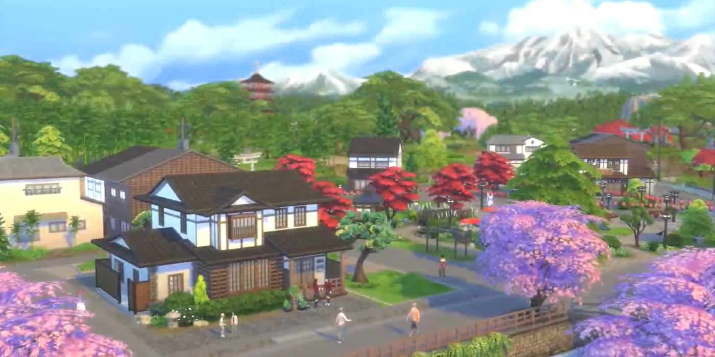 The Sims 4 Snowy Escape Mt. Komorebi