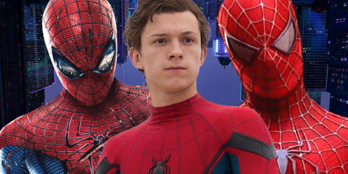 Spider-Man Tom Holland Tobey Maguire Andrew Garfield Spider-Verse