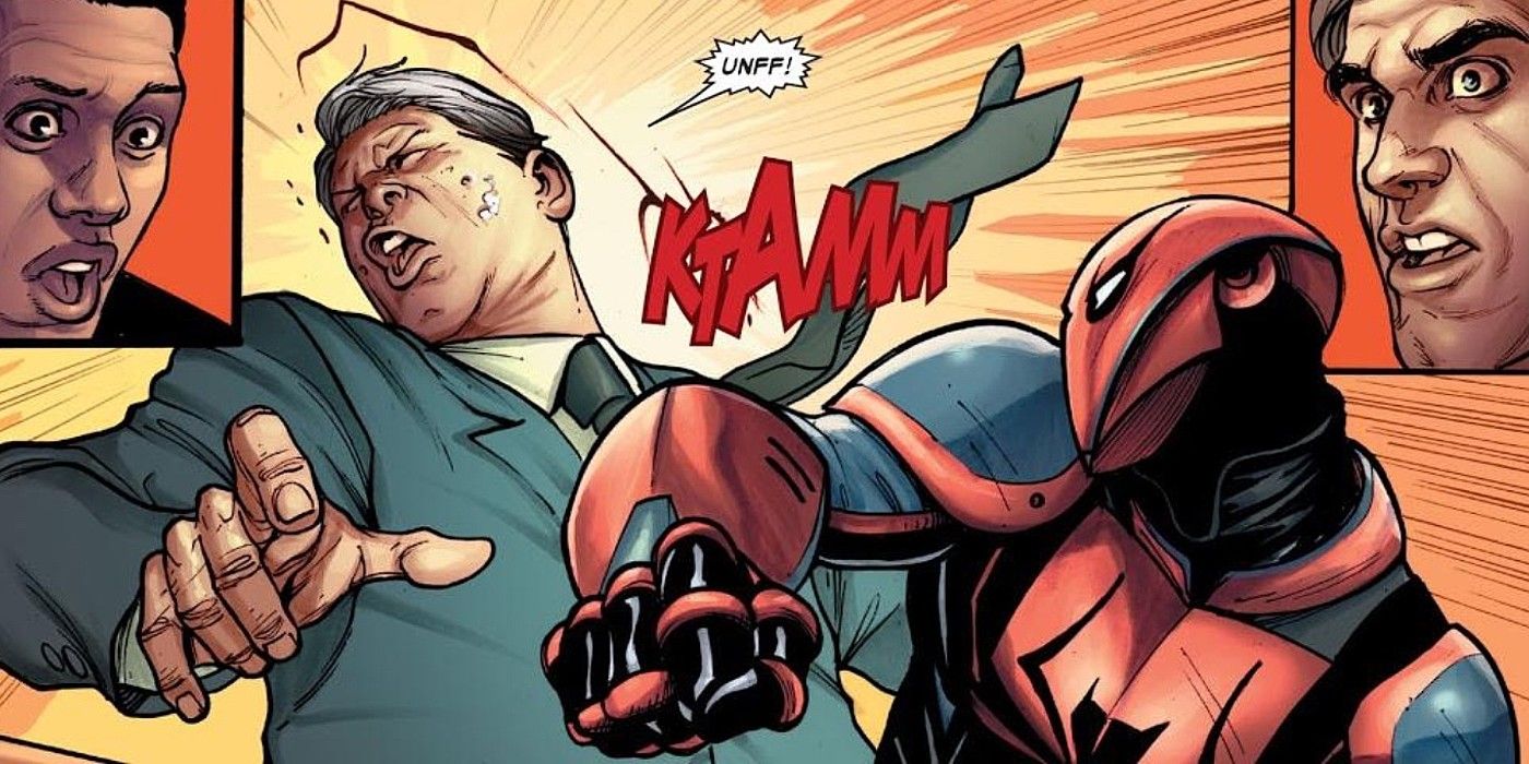 Spider-Man punches Al Gore