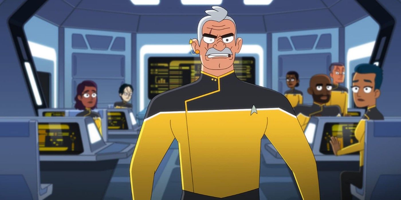 Shaxs appears on the bridge in Star Trek Lower Decks