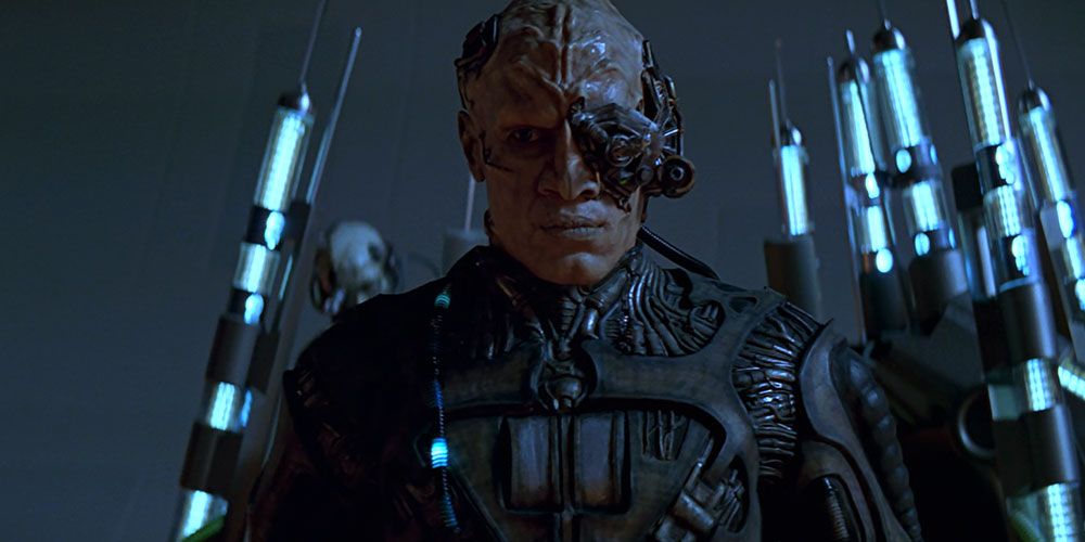 A Borg drone from Star Trek