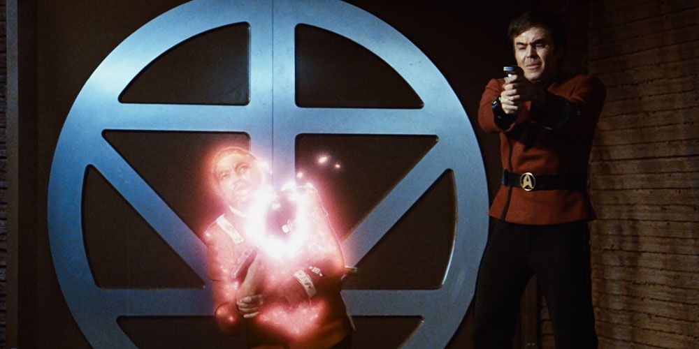 Captain Terrell commits suicide in Star Trek