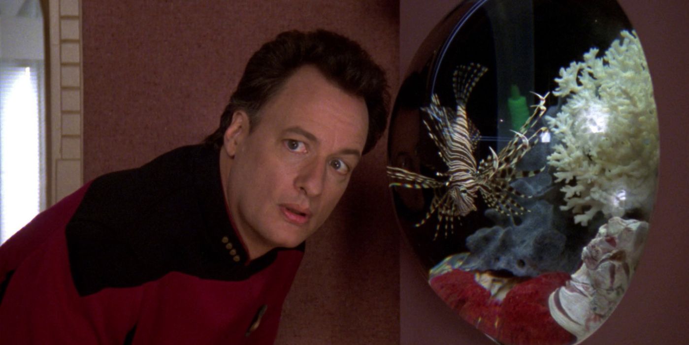 Star Trek TNG Q Picard Fish