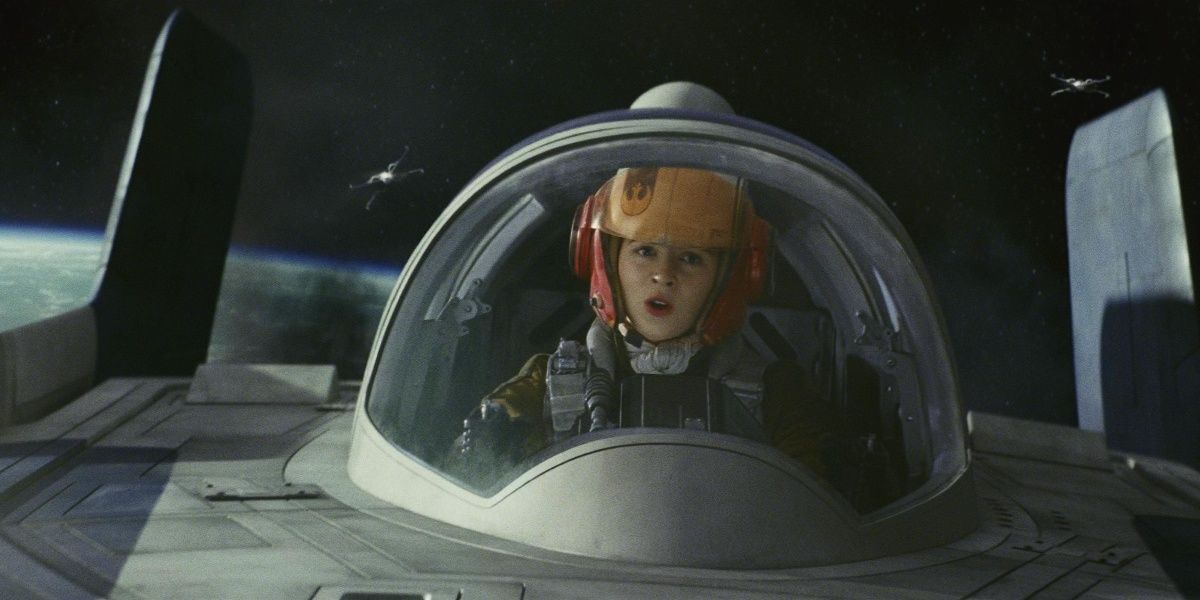 Star Wars The Last JEdi Tallie Lintra A-Wing D&rsquo;qar Evacuation