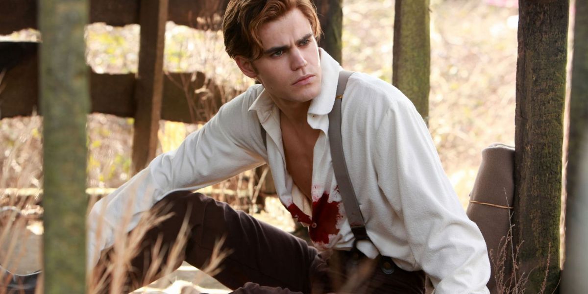 Stefan in flashback episodes of The Vampire Diaries