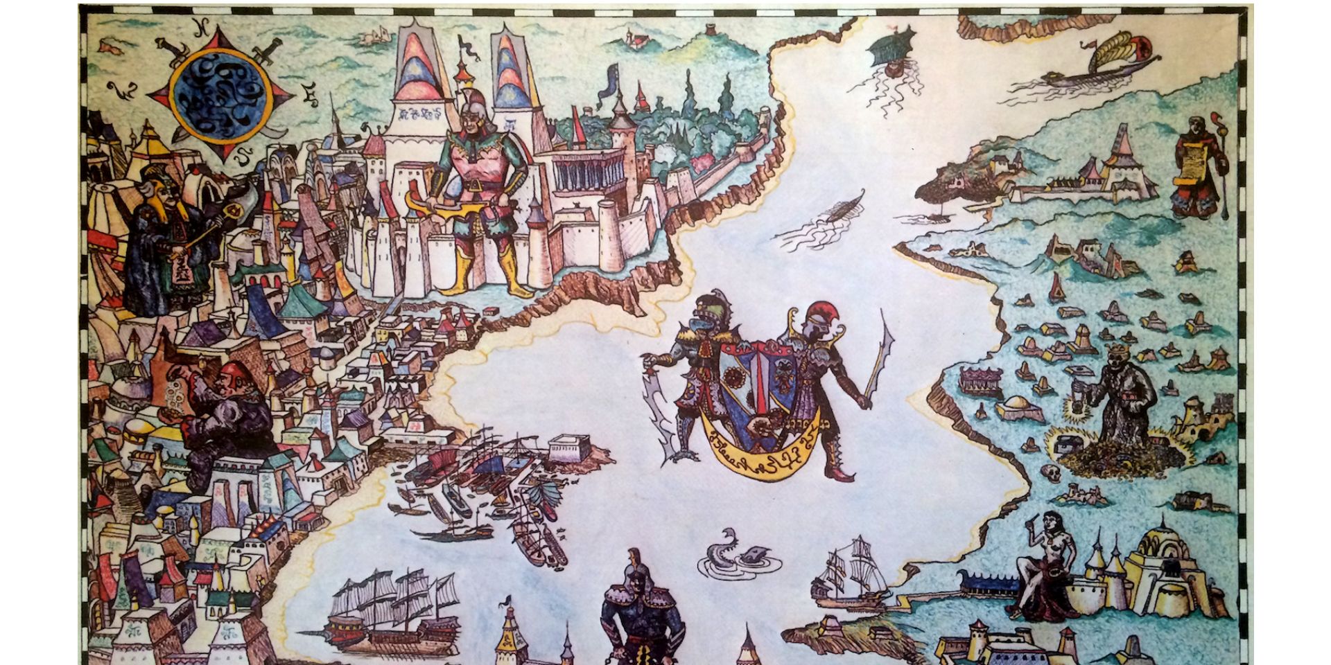 Tékumel Fantasy Setting Empire Of The Petal Throne Map