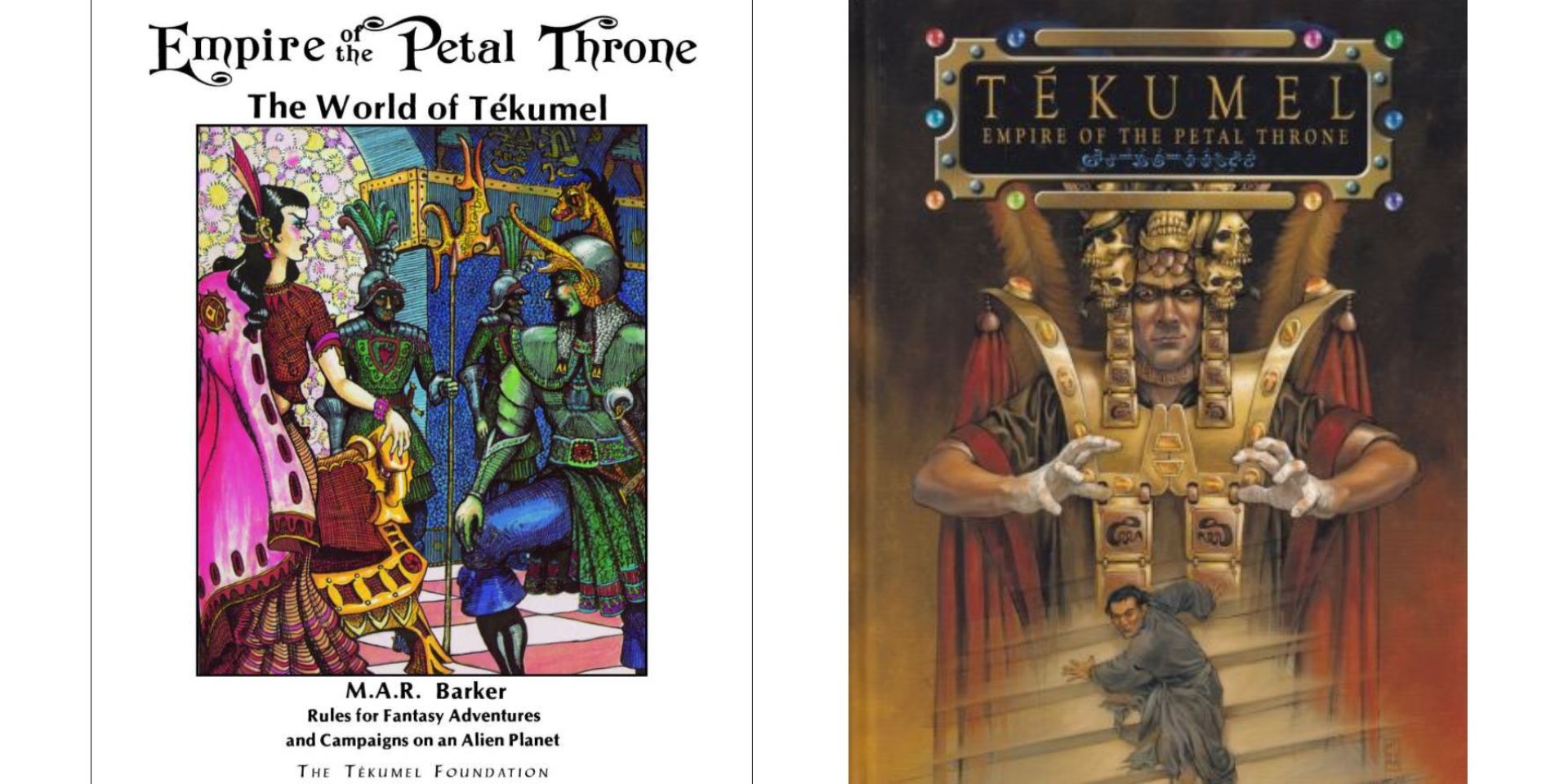 Tékumel Fantasy Setting Empire Of The Petal Throne