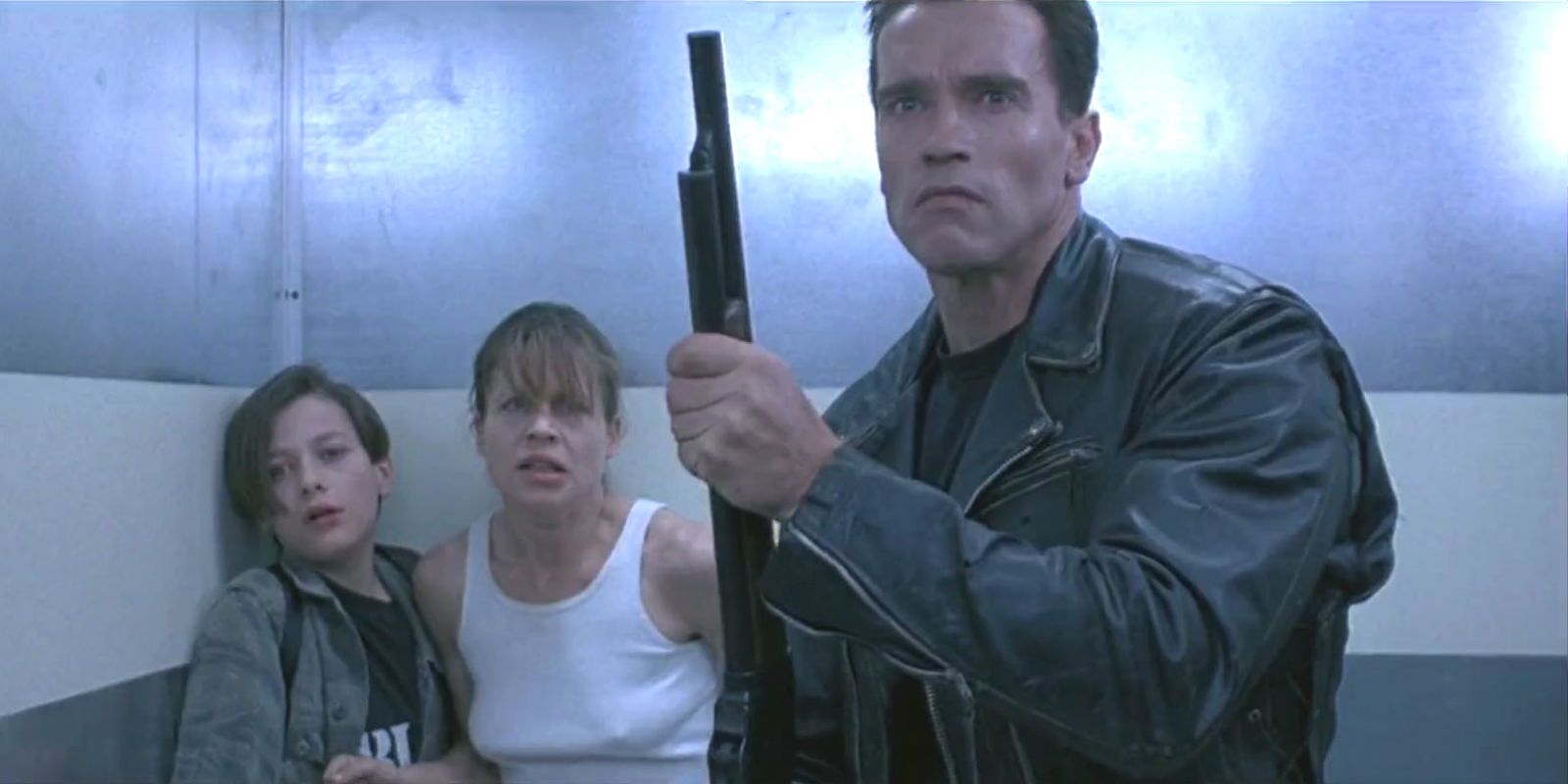 Terminator 2 - Elevator Shootout Scene