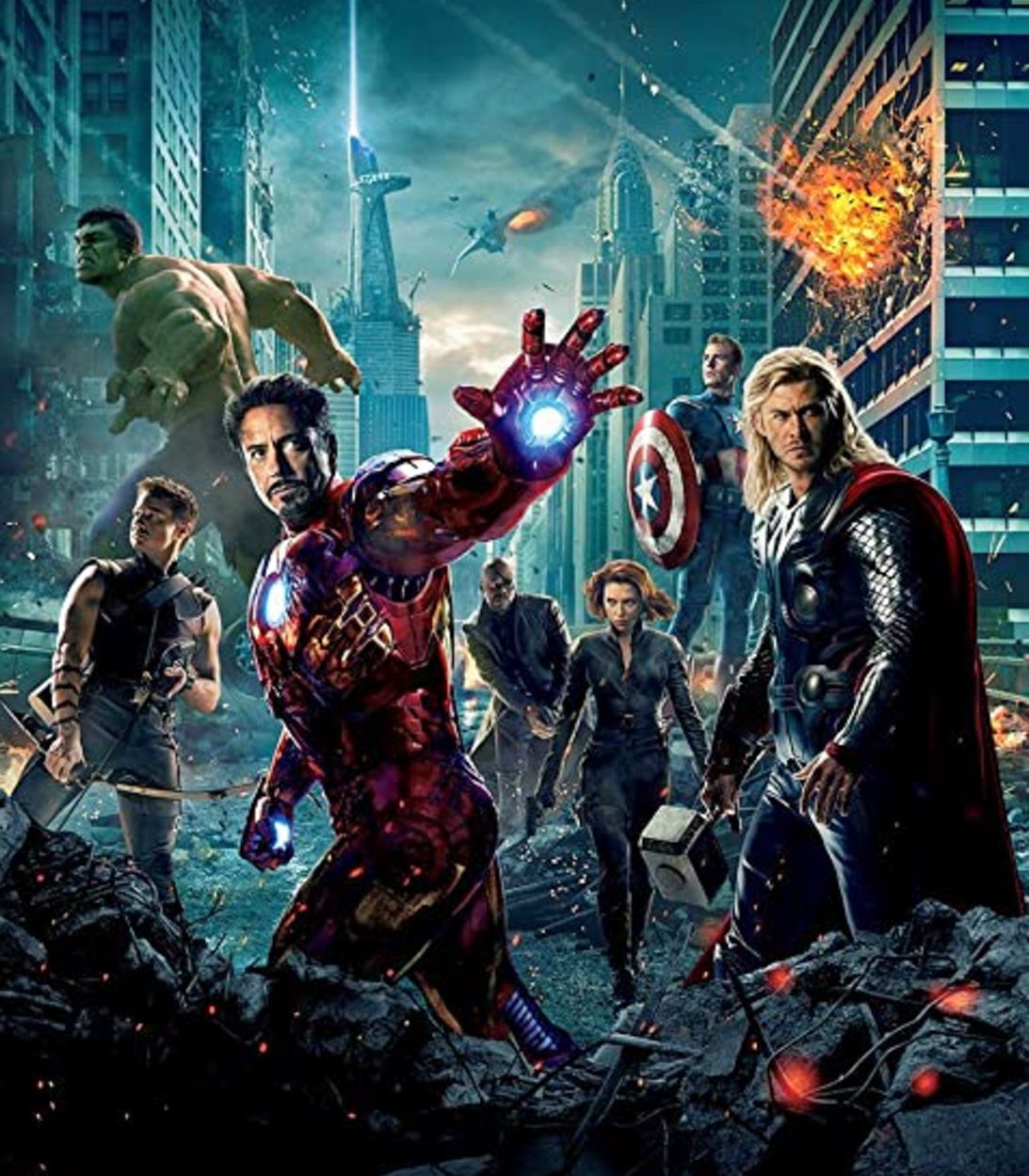 The Avengers 2012 MCU Poster Vertical