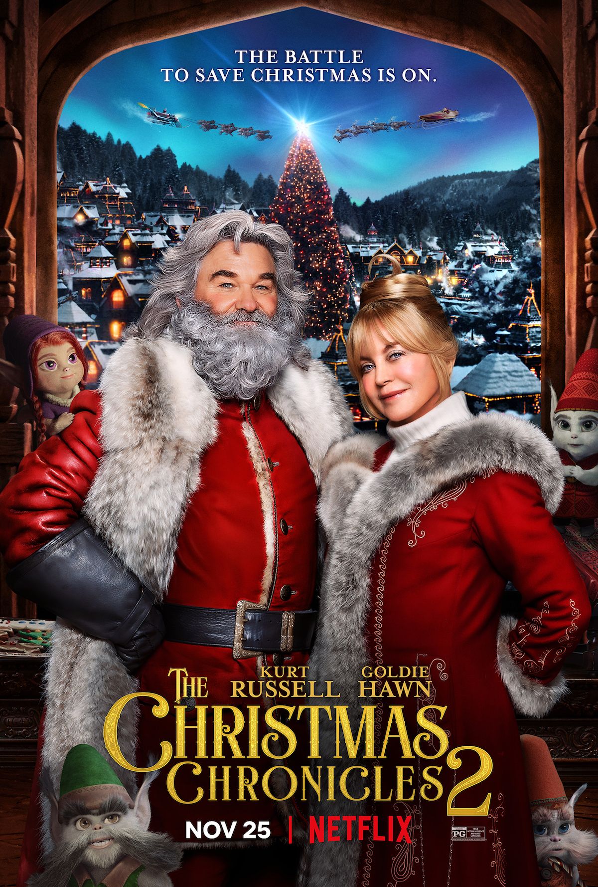 The Christmas Chronicles 2 Trailer Adds A Lot More Goldie Hawn As Mrs. Claus