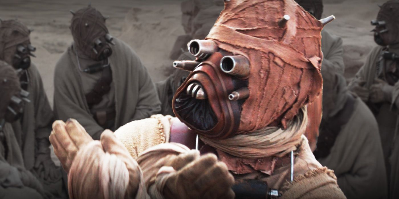 Star Wars: What Tusken Raiders Look Like Under Their Masks