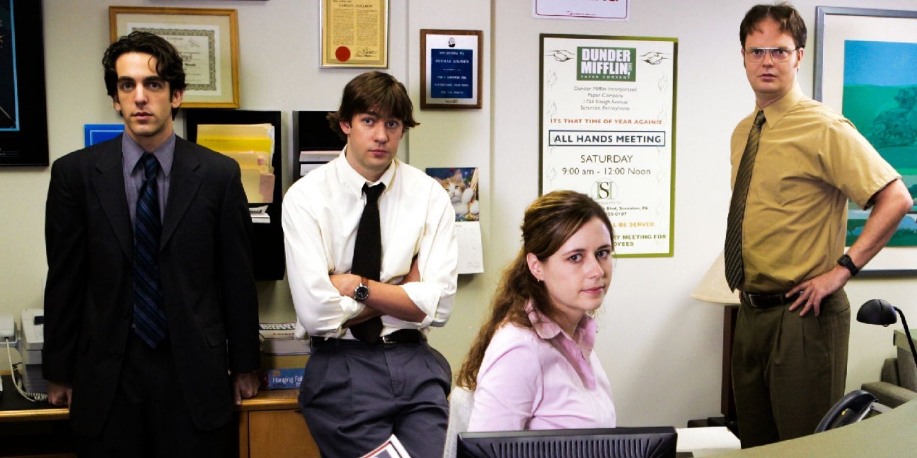 The early cast of The Office