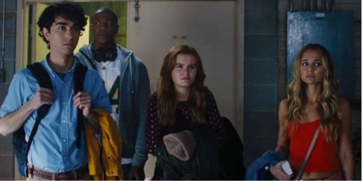 The Jumanji gang in detention