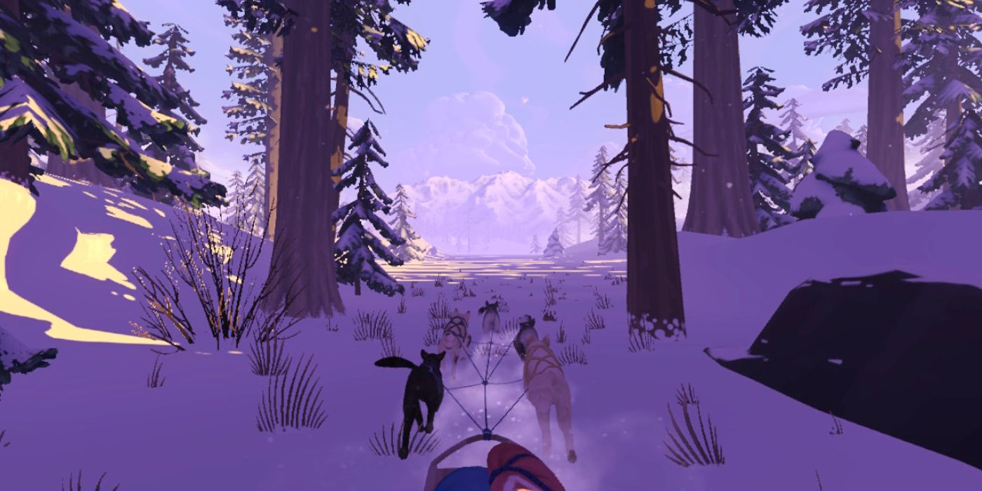 The Red Lantern Dog Sledding Game Review Switch PC