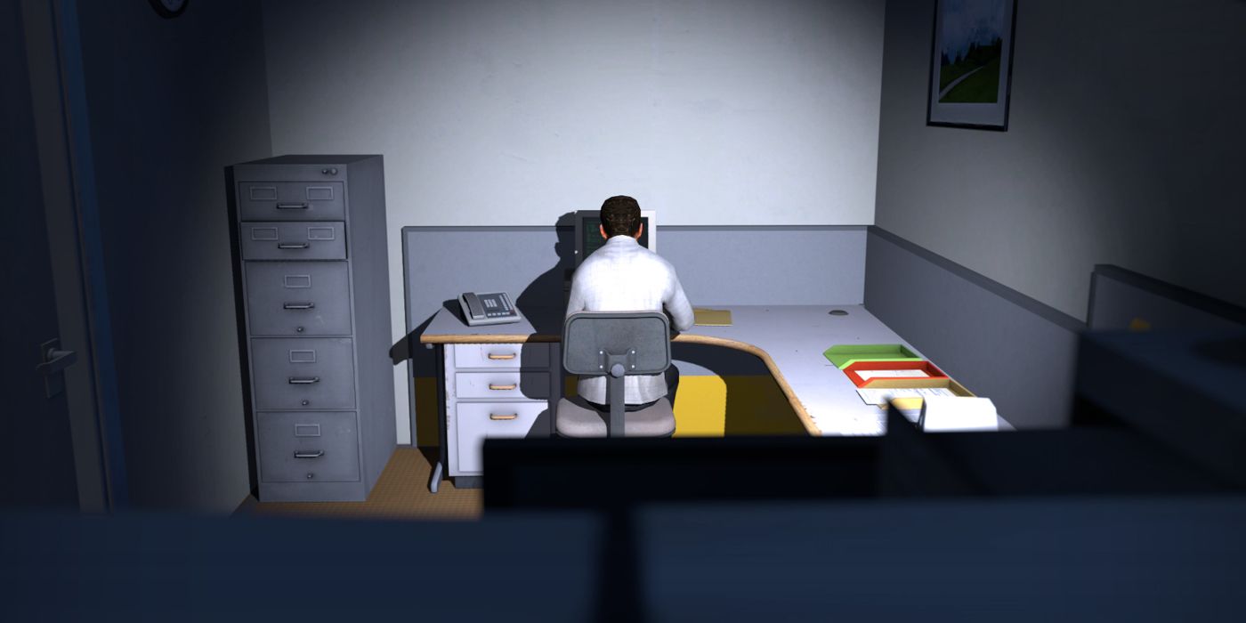 The Stanley Parable Third Person Ending Gameplay Screenshot