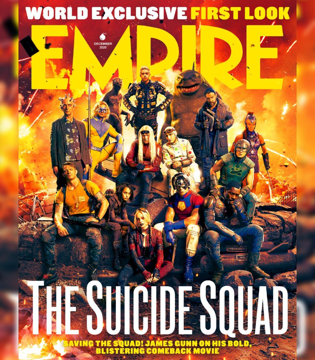 The Suicide Squad Empire Magazine Cover