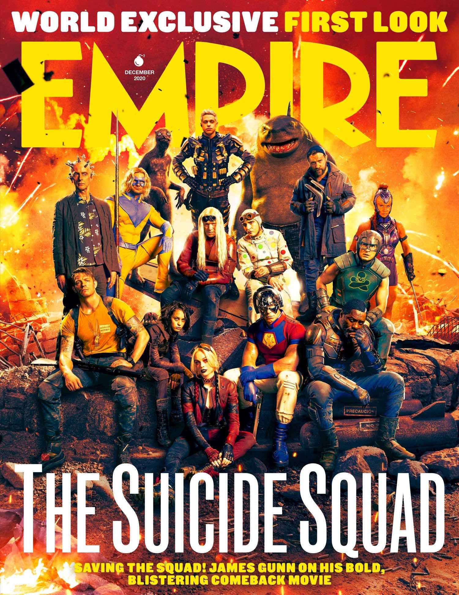 The Suicide Squad Empire Magazine Cover