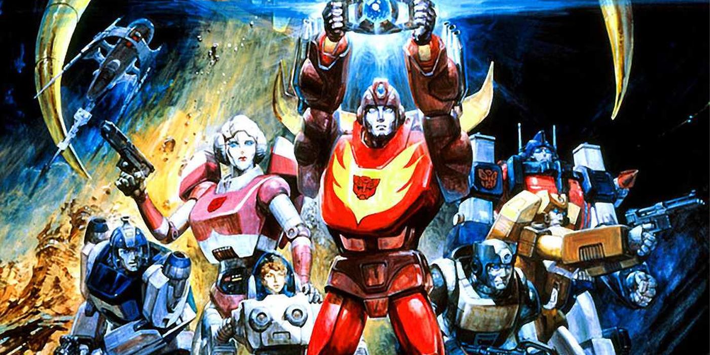 La película de animación Transformers 1986.