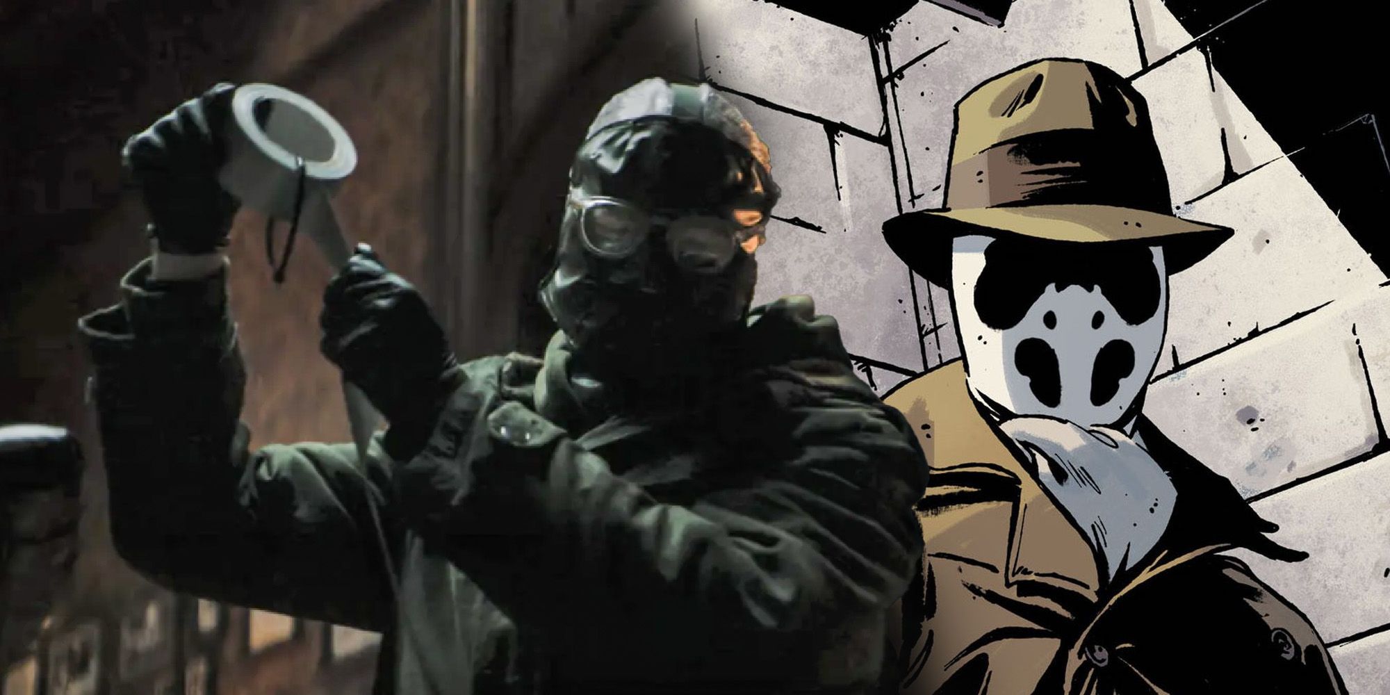 The batman riddler Rorschach