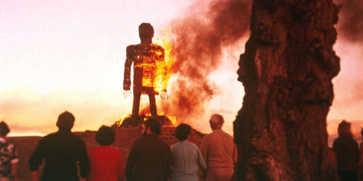 The ending of The Wicker Man