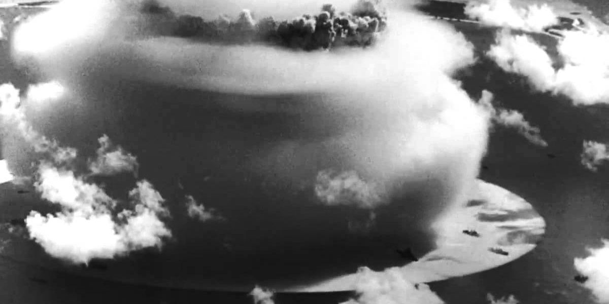 The nuclear explosion in the final scene of Dr Strangelove