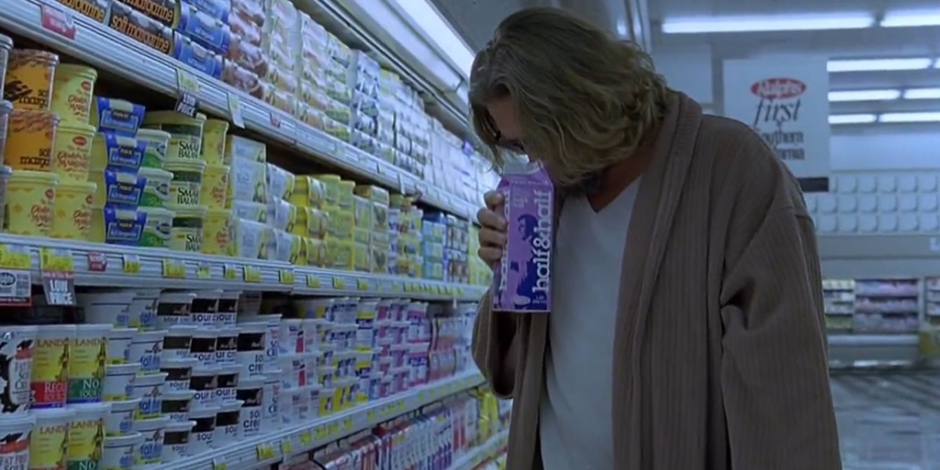 The opening scene of The Big Lebowski