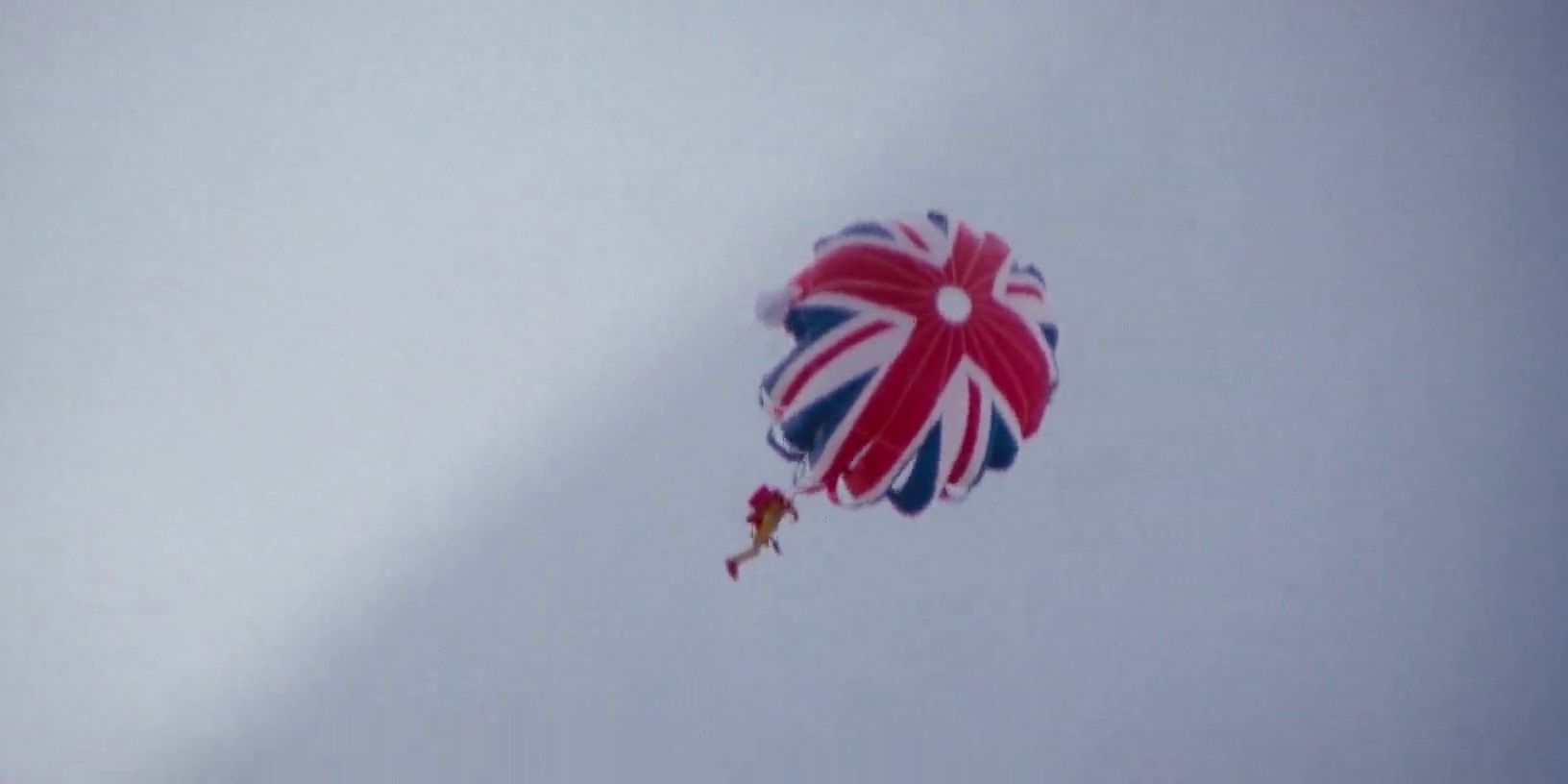 James Bond's opening parachute jump in The Spy Who Loved Me.
