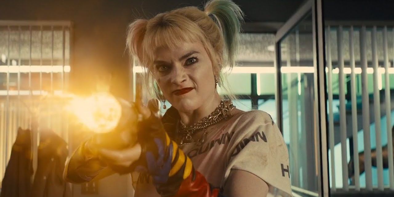 The police station scene in Birds of Prey