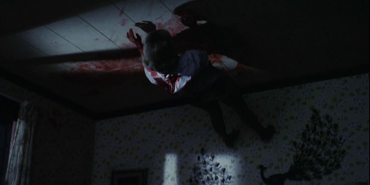 Tina on the ceiling