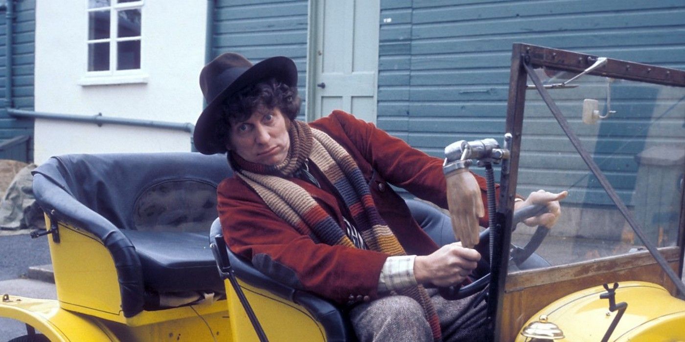 Tom Baker as Fourth Doctor in Doctor Who