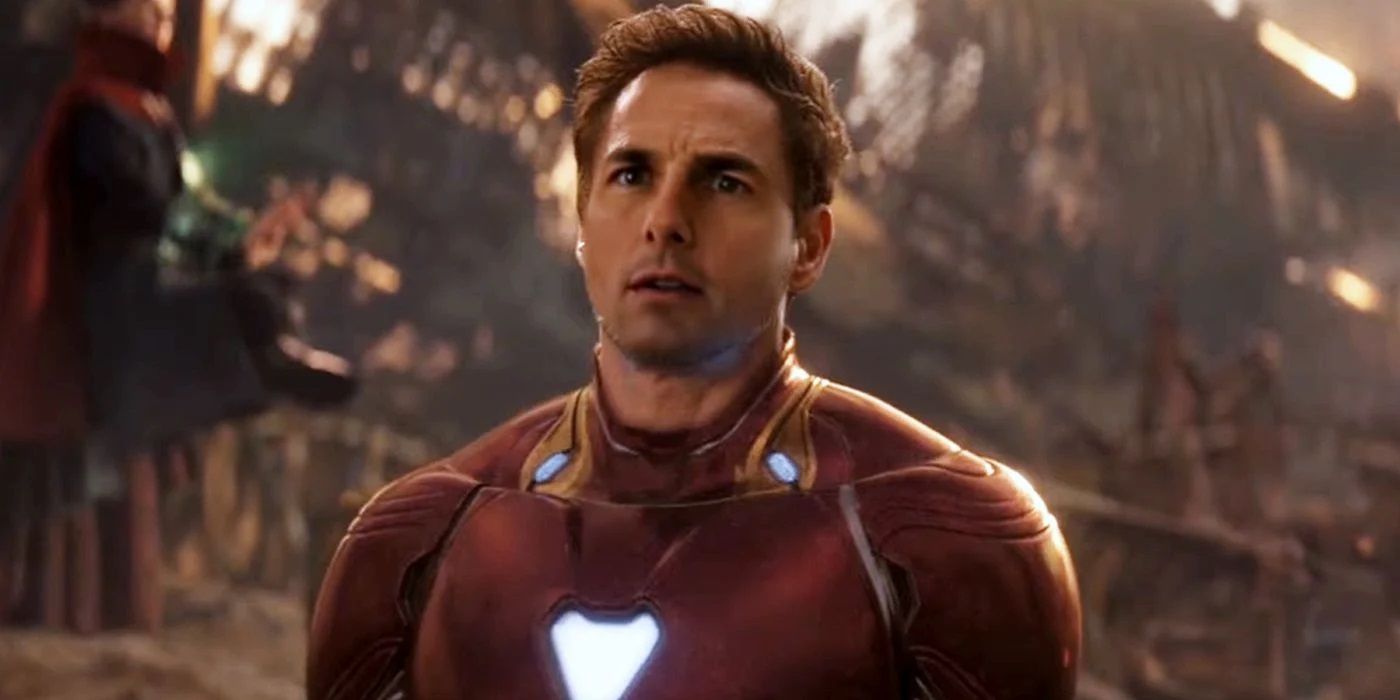 Deepfake of Tom Cruise as Iron Man