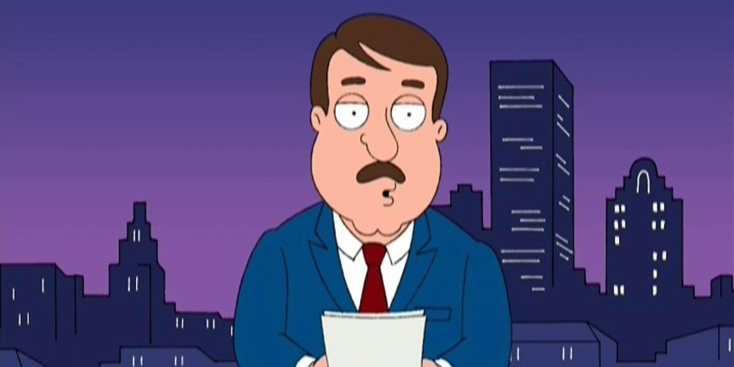 Tom Tucker in Family Guy