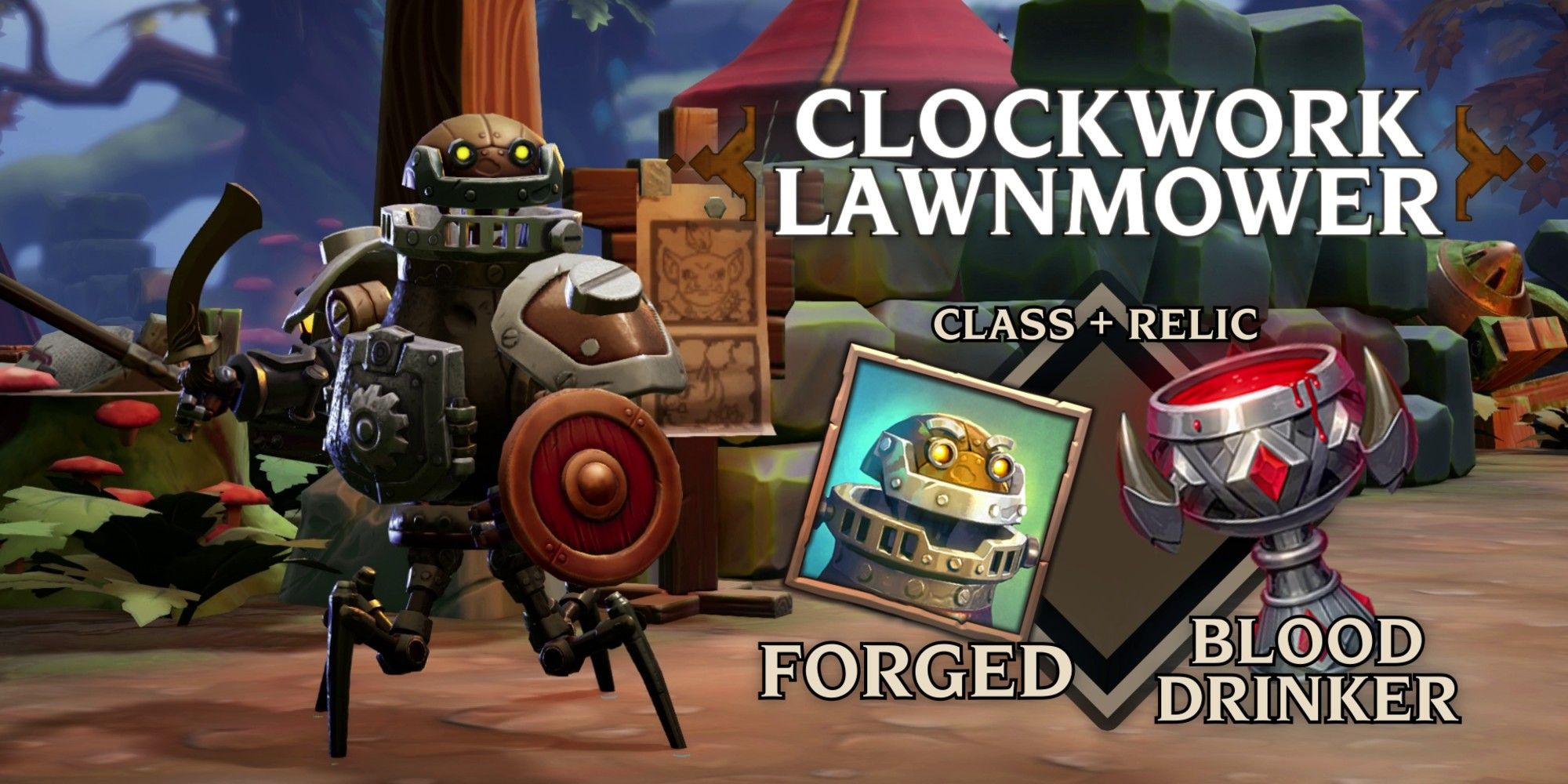 The build for the Clockwork Lawnmower in Torchlight 3