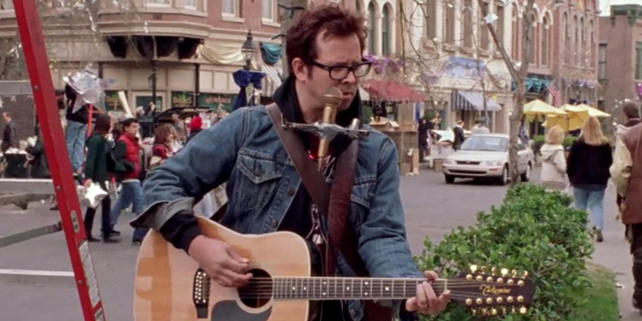 The Town Troubadour performing on Gilmore Girls