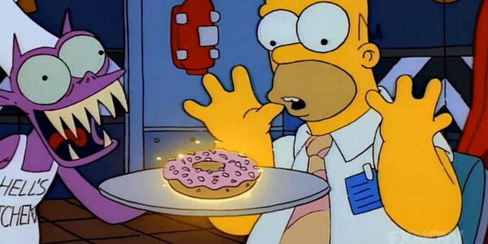 Homer Simpson vende sua alma por um donut em Treehouse of Horror IV