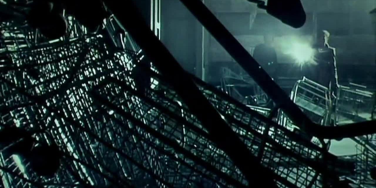 Trolley carts in 28 Days Later