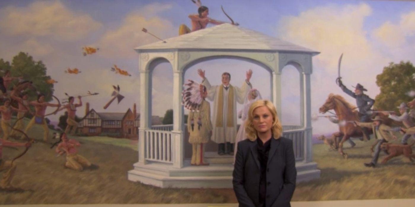 Parks Rec Every Mural In Pawnee What They Mean