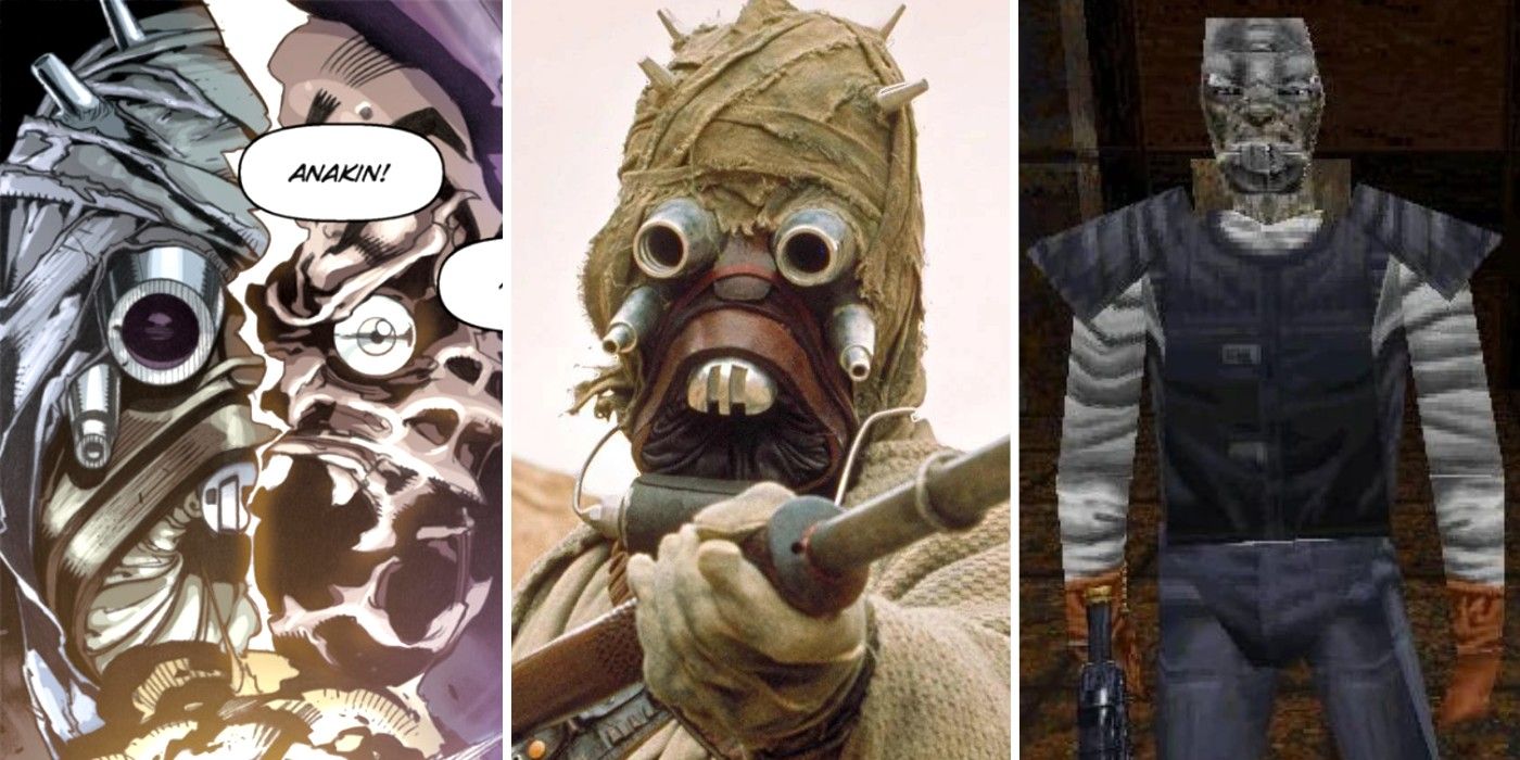 Tusken Raiders Without Masks